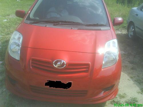 Toyota Vitz - 2007 red devil Image-1