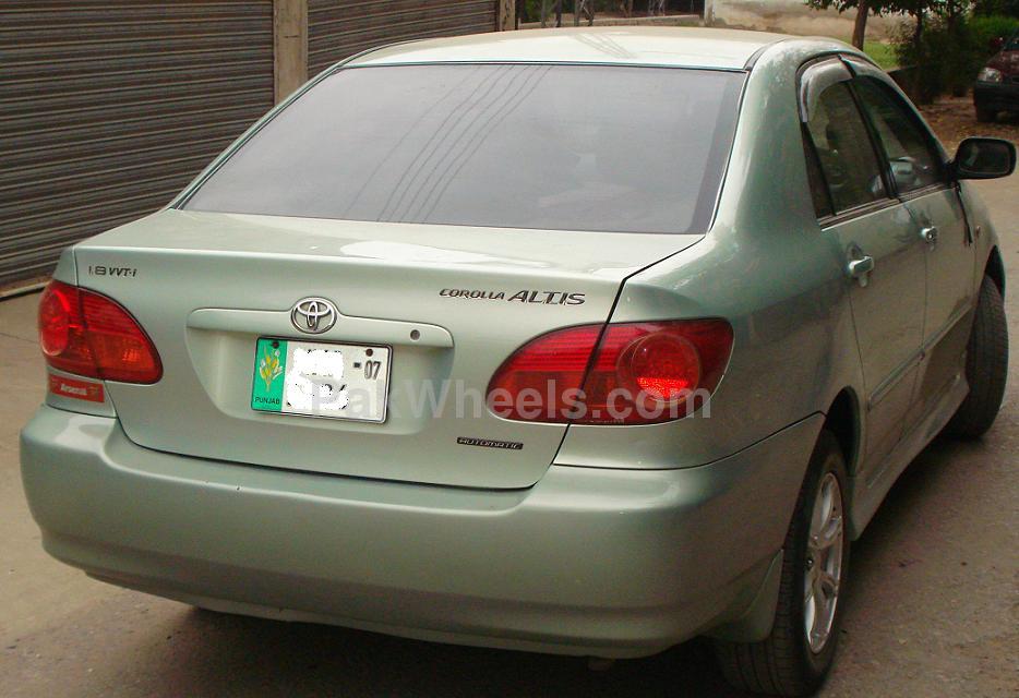 Toyota corolla alex