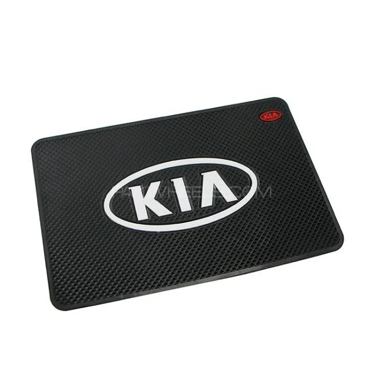 Car Non Slip KIA Logo Dashboard Mat Image-1