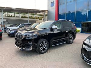 Toyota Prado TZ.G 2.8 Diesel 
Model: 2021
Import year: 2024
Milleage: 8,600 km

7 seater
Height control
Leather & power seats
Heating & cooling seat
Cool box
Sunroof
Orignal TV 
4 cameras
Headlight washer
Paddle shifters 
Memory seats
4x4 System
Multi terrain system(MTS)
Crawl control
Traction control
Auto footstep
Ambient lighting

Calling and Visiting Hours

Monday to Saturday

11:00 AM to 7:00 PM
