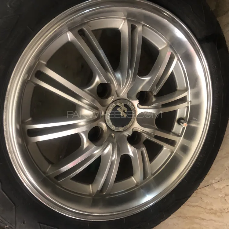 Deep dish Rims and tyres size 14” Image-1