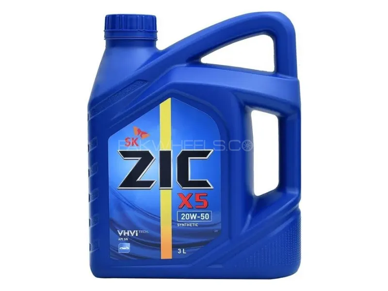 ZIC X5 20W-50 SN Petrol Engine Oil - 3L Image-1