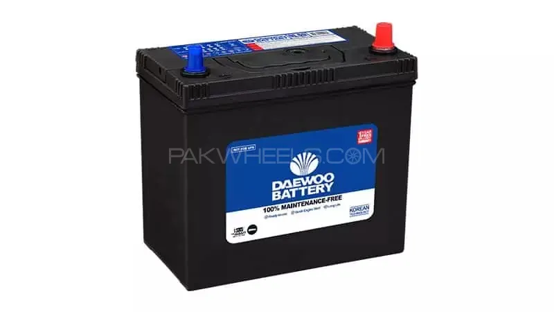 Daewoo Battery DL/R 60+ - 48 Ampere Car Battery Image-1