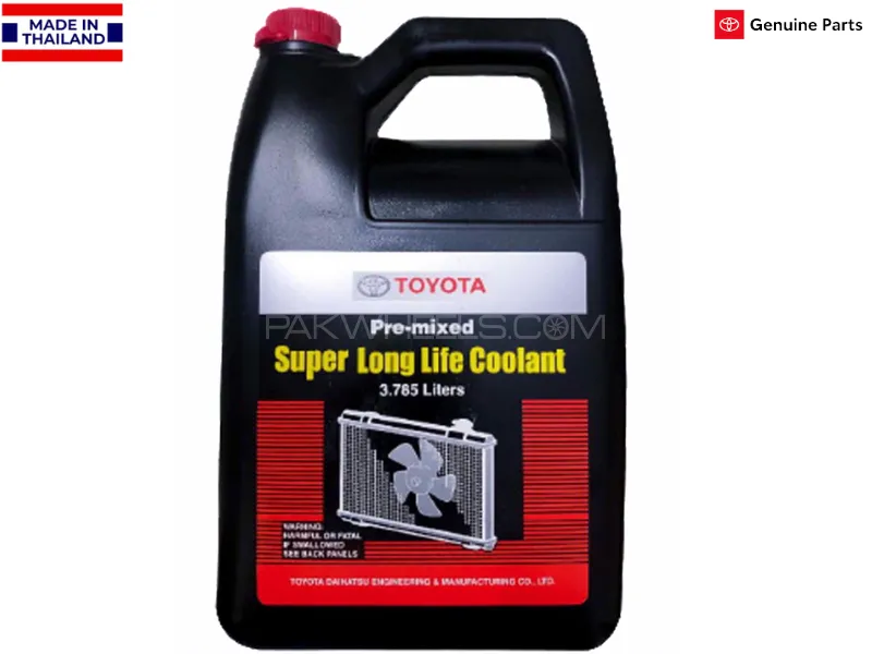 Toyota Genuine Long Life Coolant 3.785 Litre - Made In Thailand Image-1