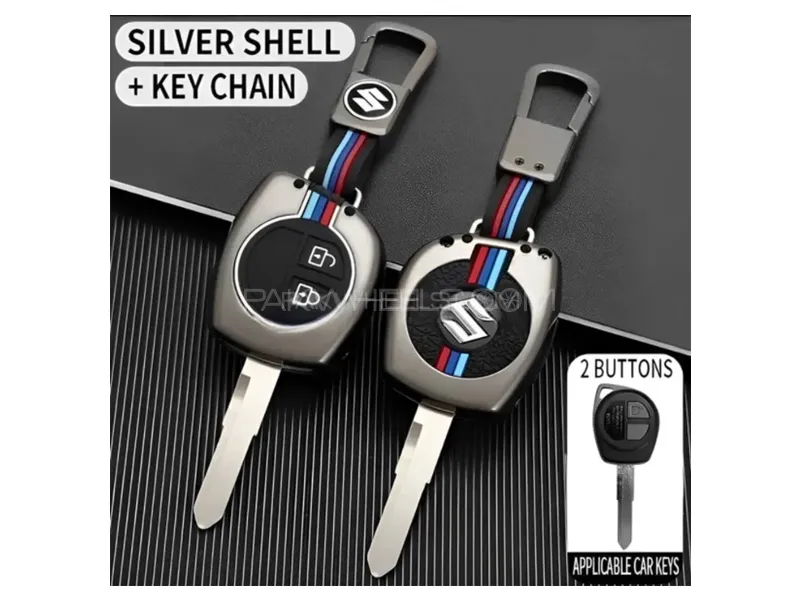 Suzuki Alto New Protective Zinc Alloy Remote Key Cover Success Image-1