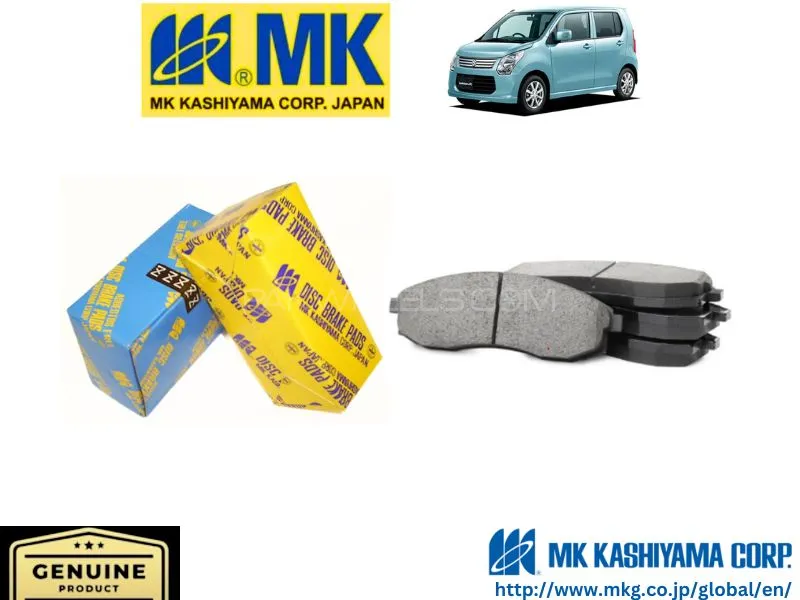 Suzuki Wagon R Japan 2008-2013 Front Disc Brake Pads MK Japan - Advanced Technology