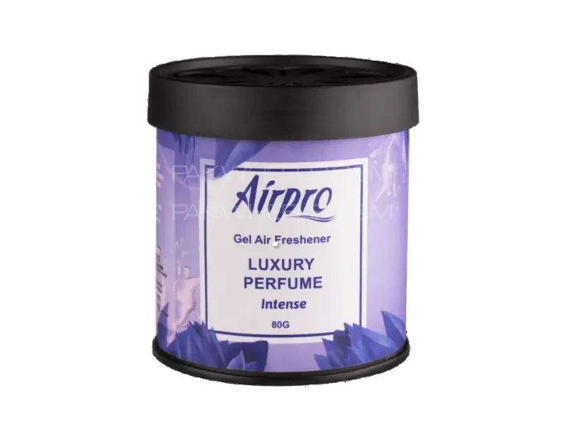 Airpro - Luxury Tin Can Gel Air Freshener Perfume Purifier- Instense - for car, Home, Office, Cabin Image-1