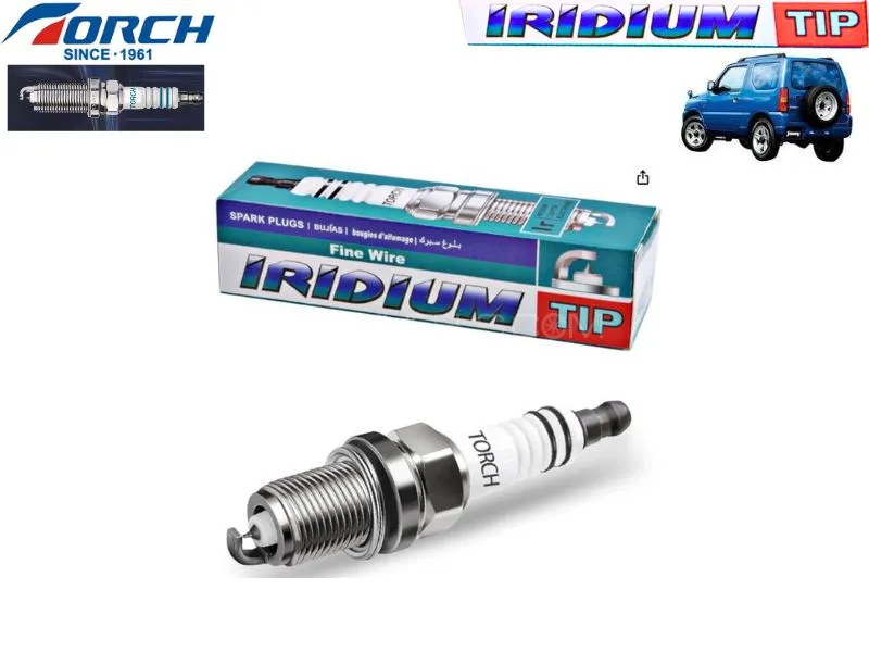 Suzuki Jimny 660 CC 2008-2019 Iridium Spark Plug 3 Pieces - Torch Image-1