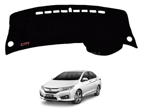 Honda City 2009-2021 Dashboard Carpet - Black  Honda City 2009-2021 Dashboard Carpet - Black