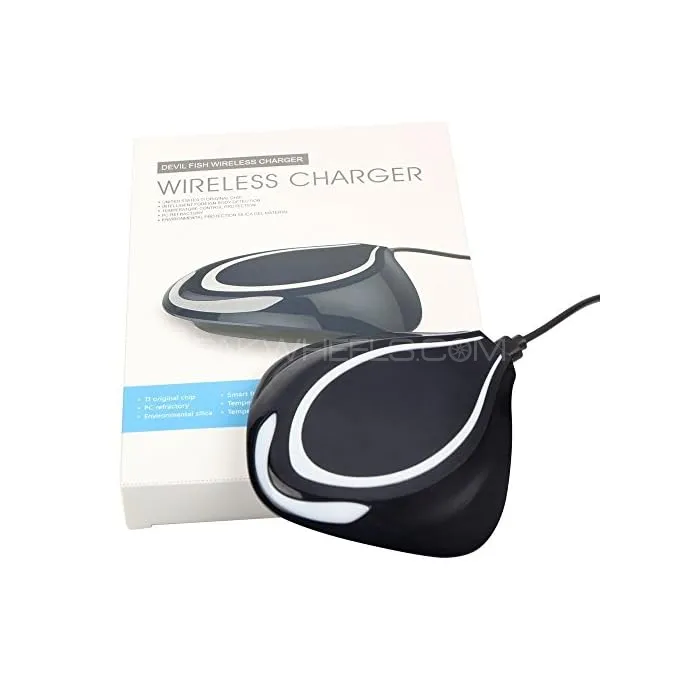 Universal Wireless Charger Manta Ray Shape Qi Wireless Charging Pad For Car 1 Pc Image-1