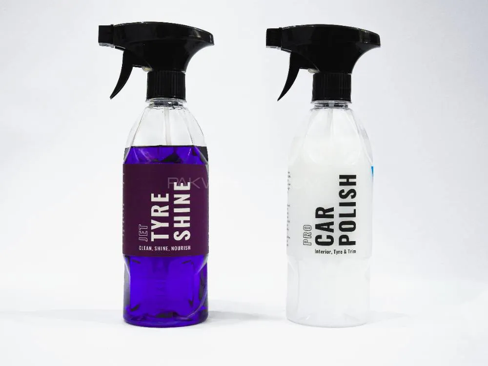 Elixir Tire Trim Care Bundle Pack of 2 Tire Shine and Pro Car Polish Image-1