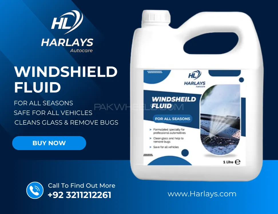 Harlays Windshield Fluid | 1 Litre Bottle Image-1