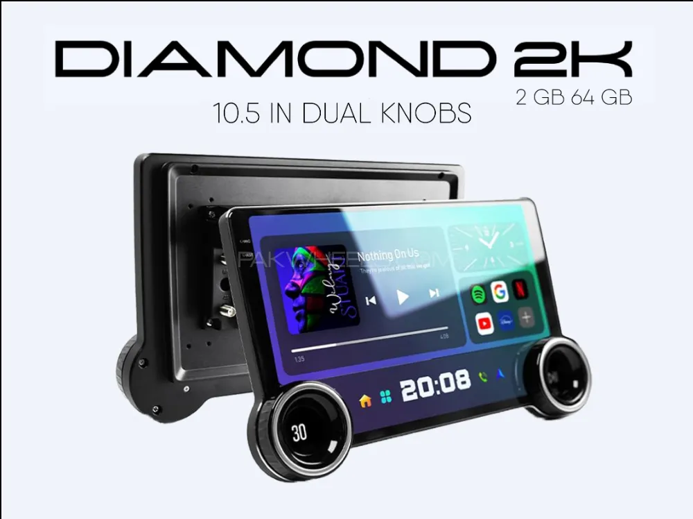 Diamond 2K Car Android Music System (11 Inches) Image-1