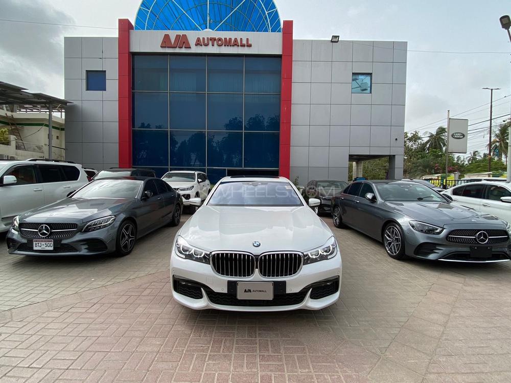 Make: BMW 740 Le 
Active Hybrid, long wheel base
M Sports package 
Manufacturing year: 2018
Mileage: 25,000 km
Registered: 2022
Mocha interior

Noticeable options:
*Panoramic glass sunroof with Sky lounge 
*Rear seating pack executive lounge
*BMW laser lights
*Harman/kardon sound system
*Privacy glass
*BMW live cockpit professional 
*Soft close doors
*Wireless charger 
*Paddle shifters
*Rear entertainment
*Ambient lights
*Ventilated seats
*Electric memory seats
*Airmatic suspension
*Rear tablet
*20" alloy wheels
*Gesture control

Calling and Visiting Hours

Monday to Saturday

11:00 AM to 7:00 PM