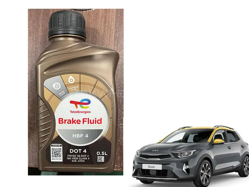 TotalEnergies HBF 4 Brake Fluid Dot 4 500ml for Kia Stonic 2021 - 2024 Image-1