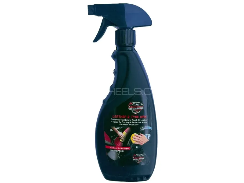 Mega Shine Leather & Tyre Wax 500ML (17Fl.Oz