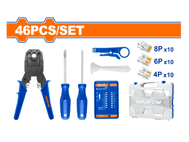 Wadfow Modular Plug Crimper Set WHS2B46 Image-1