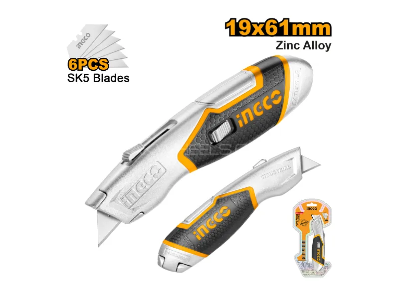 Ingco Utility Knife HUK618