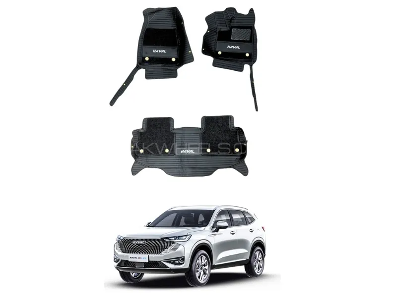 Haval H6 11D Floor Mats | Black Image-1