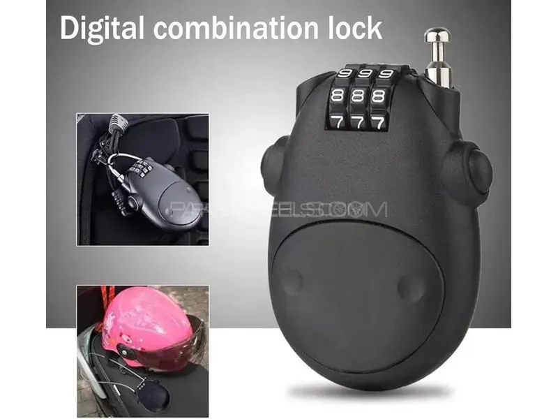 BSDDP Premium Quality Helmet Lock Mount For All Bike 1 Pc Image-1
