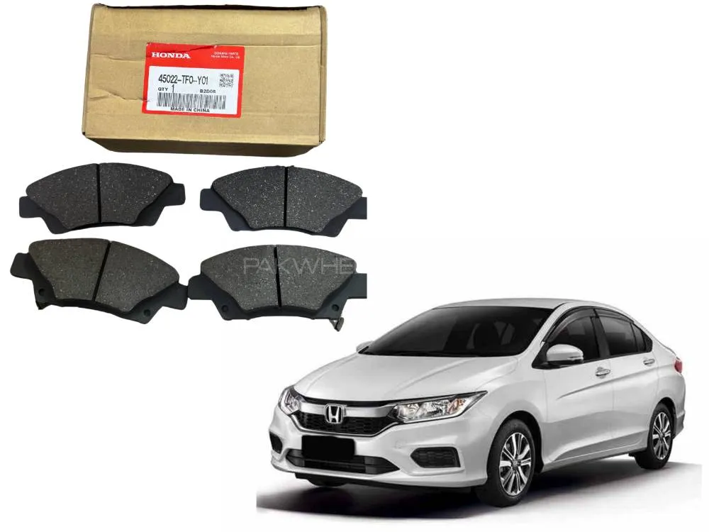 Honda City 2009-21 Front Disc Pad Genuine Image-1