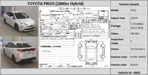 Toyota Prius 2021 for Sale