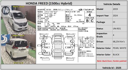 Used Honda Freed 2019