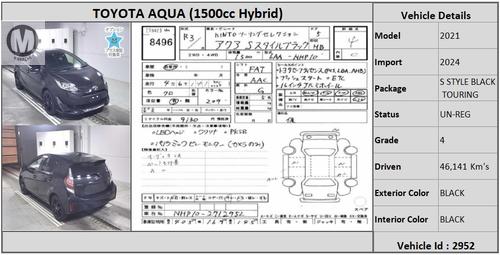 Used Toyota Aqua 2021