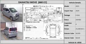 Daihatsu Move 2021 for Sale