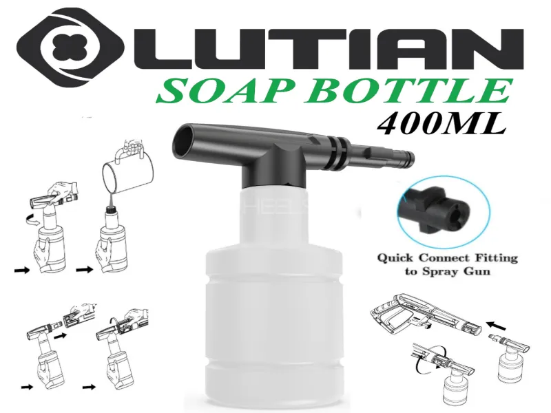 LUTIAN - LT220-1200 - ( CAR ) High Car Pressure Washer 100 Bar 1200 Watts Self Priming  LUTIAN - LT220-1200 - ( CAR ) High Car Pressure Washer 100 Bar 1200 Watts Self Priming  Image-7