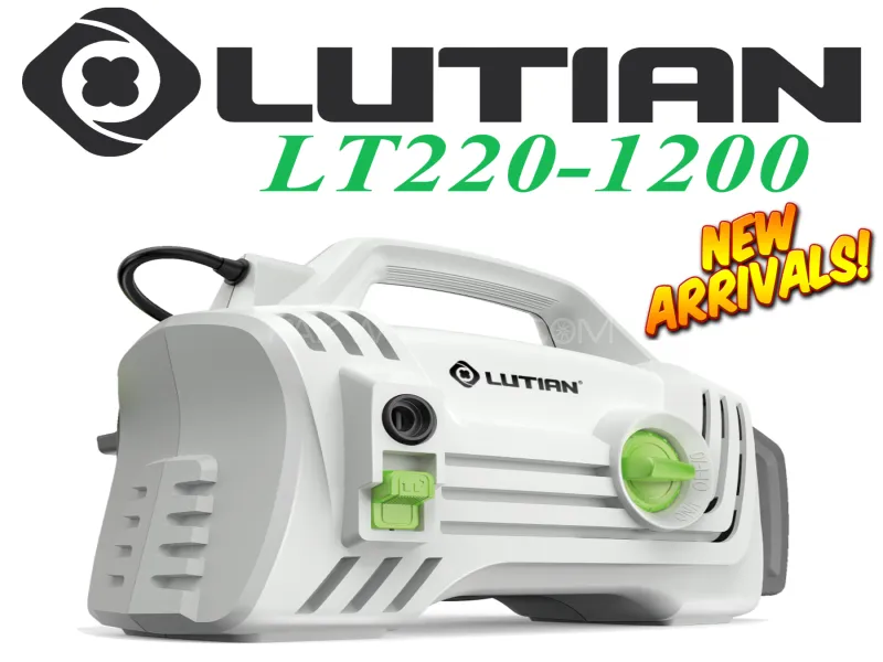 LUTIAN - LT220-1200 - ( UNIVERSAL ) High Car Pressure Washer 100 Bar 1200 Watts Self Priming  Image-1