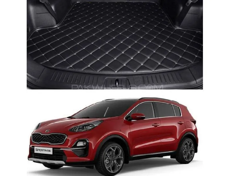 Premium High-Quality 7D Trunk Mat for Kia Sportage Image-1