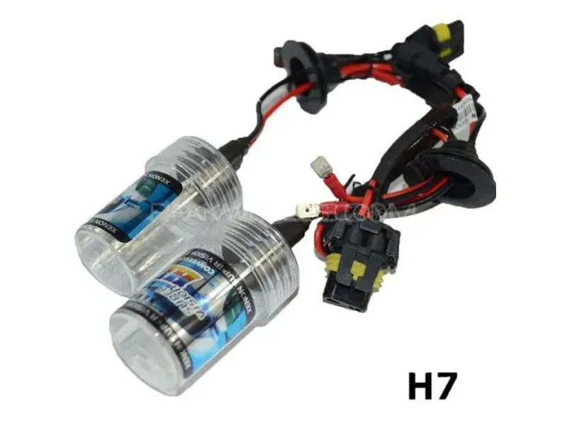 HID Bulbs H7 Fitting HID bulbs 55w 2 Pcs Set 