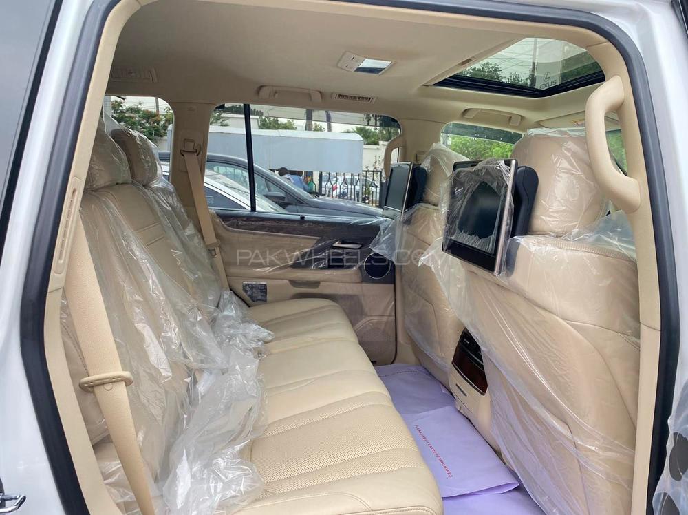 Make: Lexus LX570 
Model: 2018
Mileage: 14,000 Km
Unregistered

*Cool box
*Back auto door
*Rear entertainment 
*Mark levinson sound system 
*Heating/Cooling seats
*Heads up Display 
*Original tv + 4 cameras
*Sunroof
*Radar
*7 seater

Calling and Visiting Hours

Monday to Saturday

11:00 AM to 7:00 PM