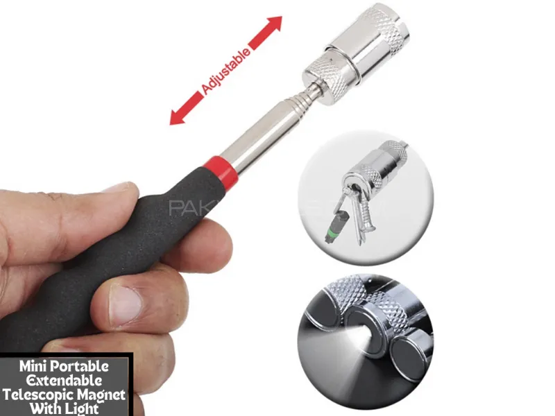 New Adjustable Telescopic Magnetic Picking Tools | Magnetic Telescopic Grip Long Pen Telescopic Image-1