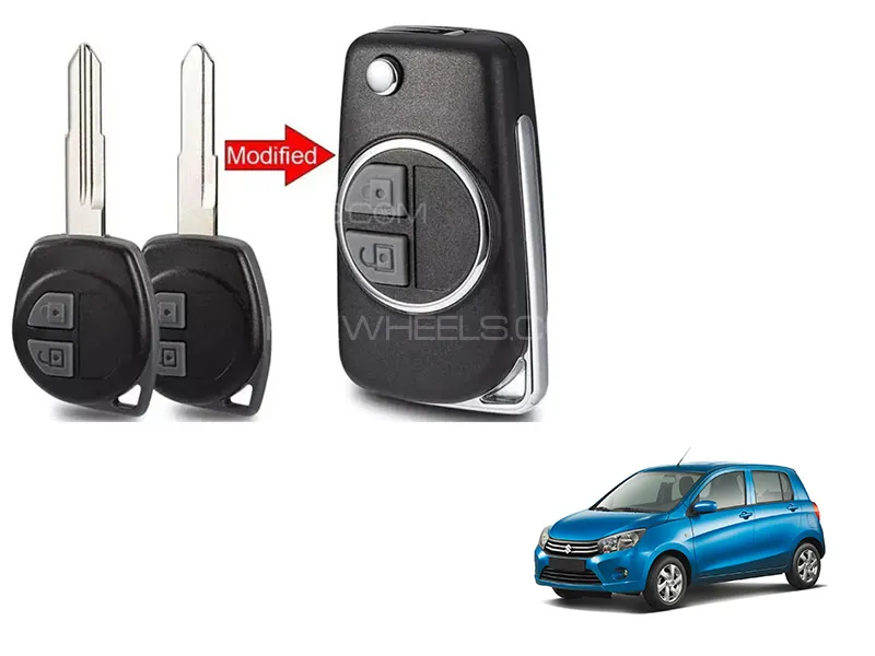 Suzuki Cultus 2017-2024 Folding Knife Key | Key Case Image-1