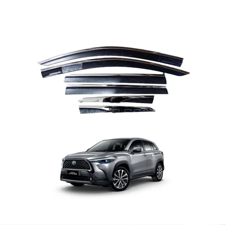 Toyota Cross 2021-2024 TXR Air Press With Chrome - Sun Visor Image-1