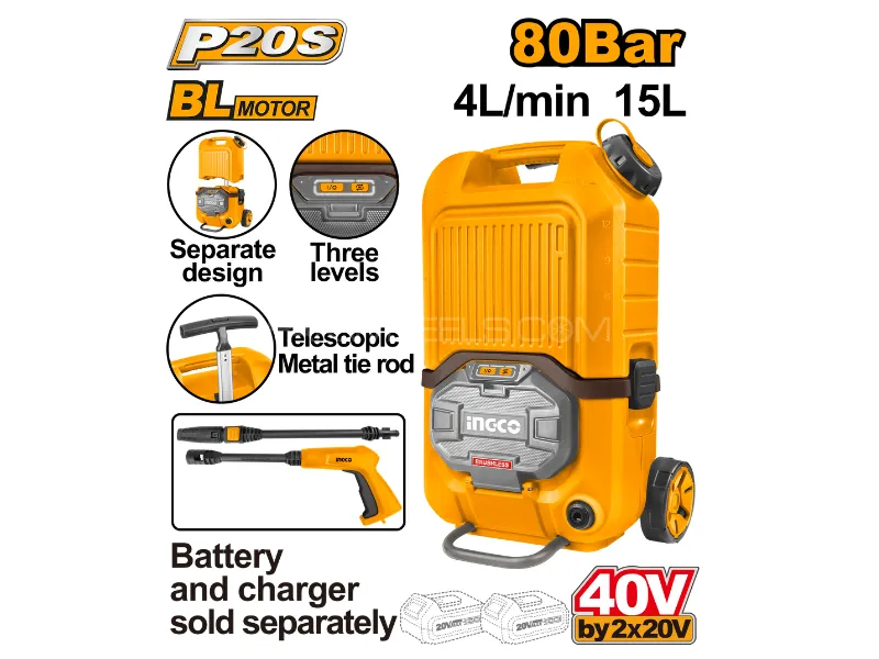 Cordless Pressure Washer CPWLI4006 Image-1
