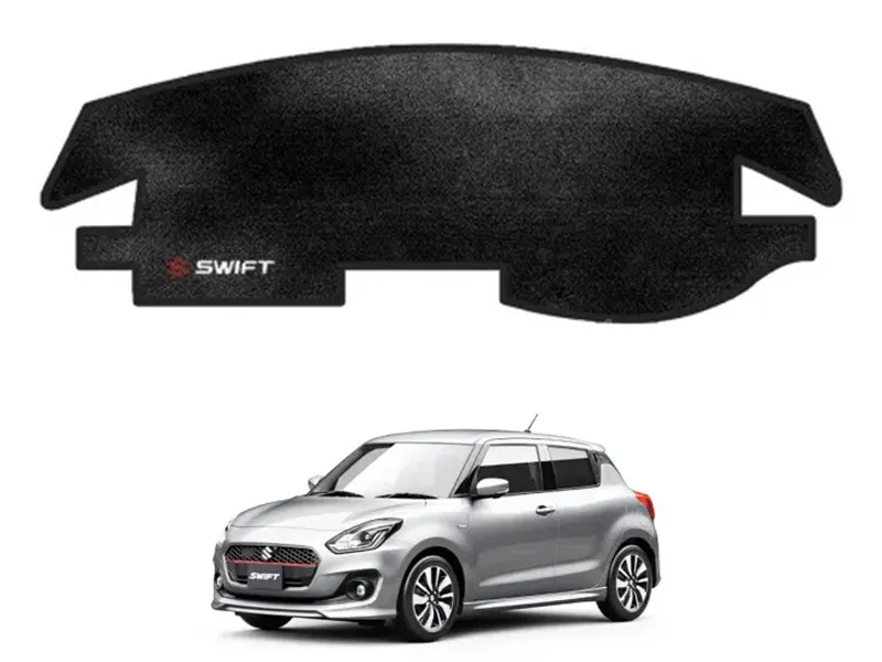Suzuki Swift 2022-2024 Velvet Dashboard Mat Image-1