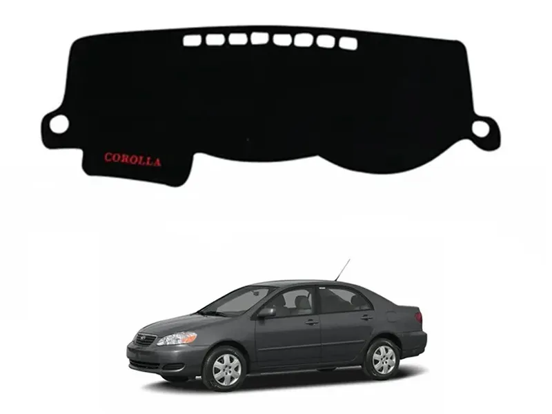 Toyota Corolla 2002-2008 Velvet Dashboard Mat Image-1