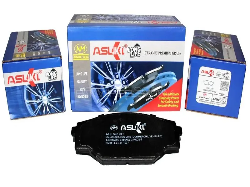 Toyota Prado 2002-2010 Asuki Long Life Front Brake Pad - 3478 Image-1