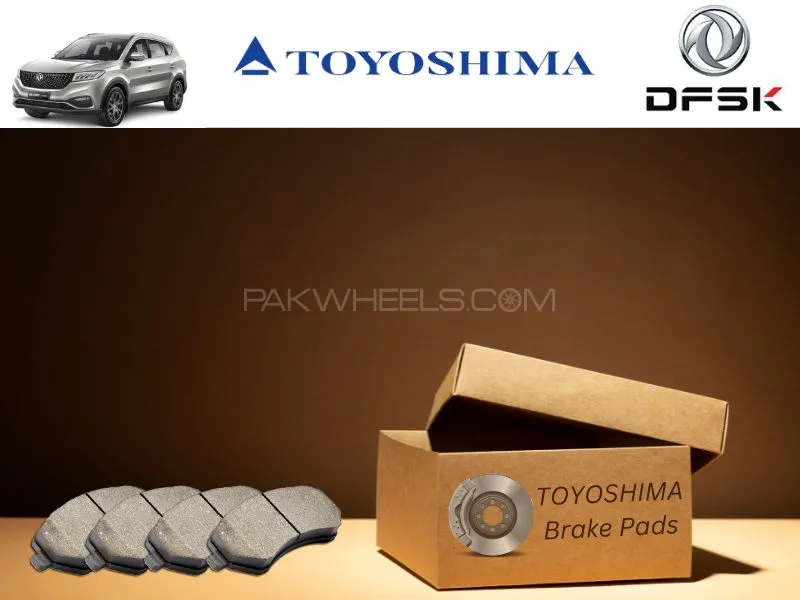 DFSK Glory 580 Pro 2018-2024 Toyoshima Rear Brake Pads - Premium Brand Image-1