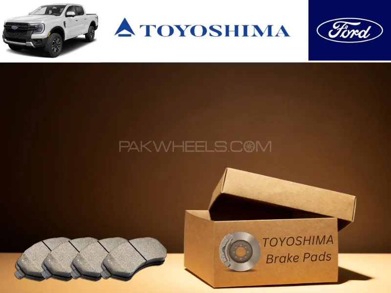Ford Ranger 2011-2024 Toyoshima Front Brake Pads - Premium Brand Image-1