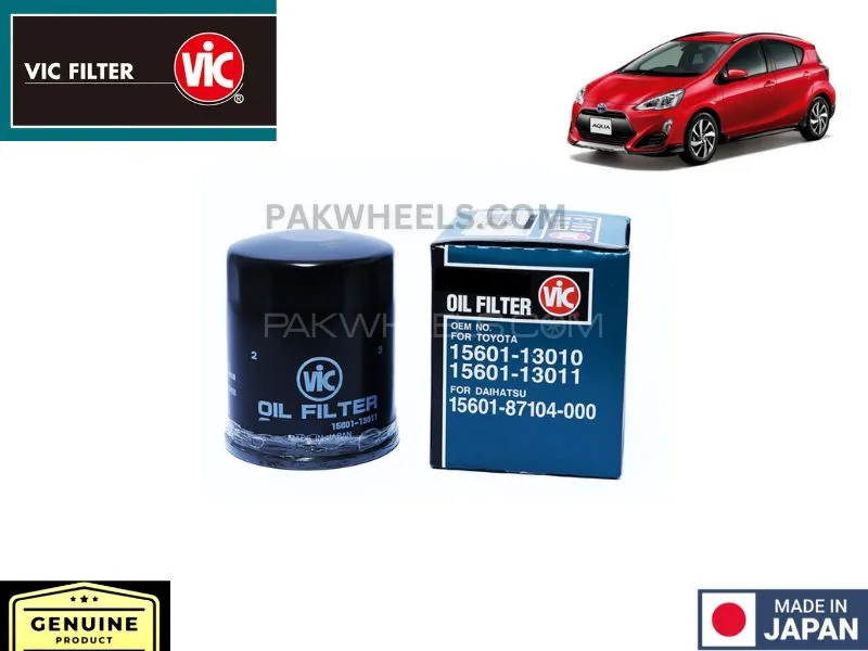 Toyota Aqua 2014-2017 VIC Oil Filter - Made in Japan Image-1