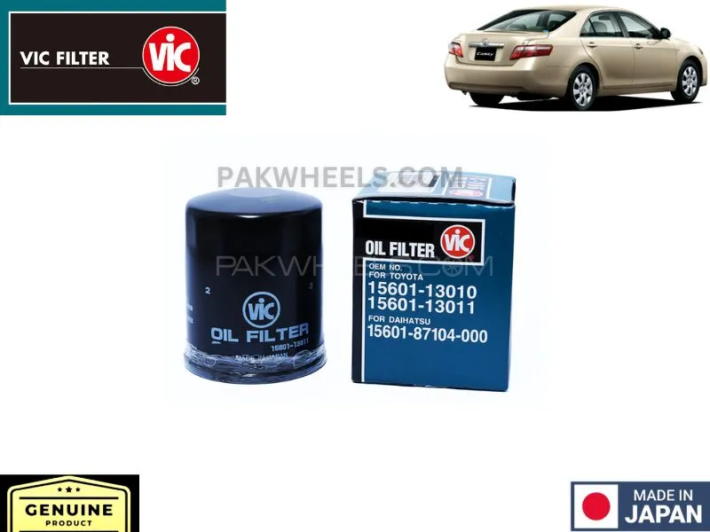 Toyota Camry 2006-2011 VIC Oil Filter - Made in Japan Image-1