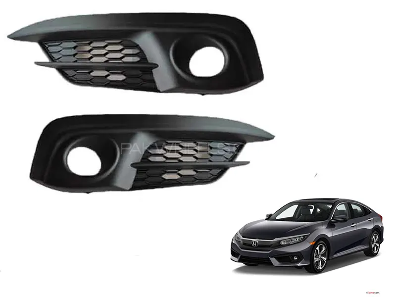 Honda Civic Fc6 2016-2021 Fog Light Cover 