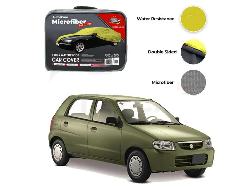 Suzuki Alto1000CC  Microfiber Car Top Cover - Model 2000-2012 Image-1