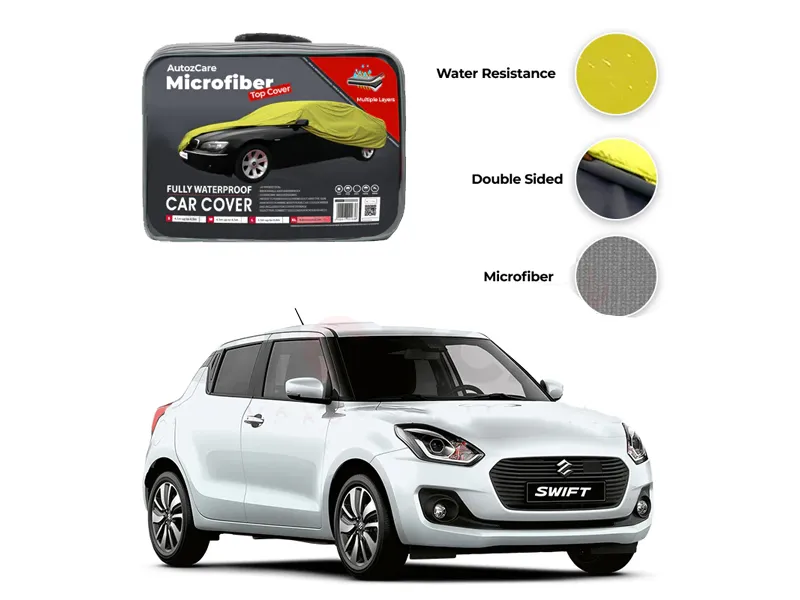 Suzuki Swift Microfiber Car Top Cover - Model 2022-2025 Image-1