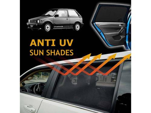 Daihatsu Charade 84 - 86 Sun Shades | Anti UV Special Shades | Foldable | Jersy Fabric | Pack In Bag Daihatsu Charade 84 - 86 Sun Shades | Anti UV Special Shades | Foldable | Jersy Fabric | Pack In Bag