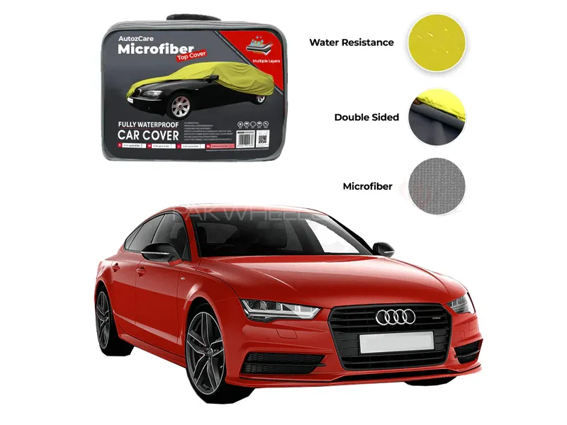 Audi A7 Microfiber Car Top Cover - Model 2010-2018 Image-1